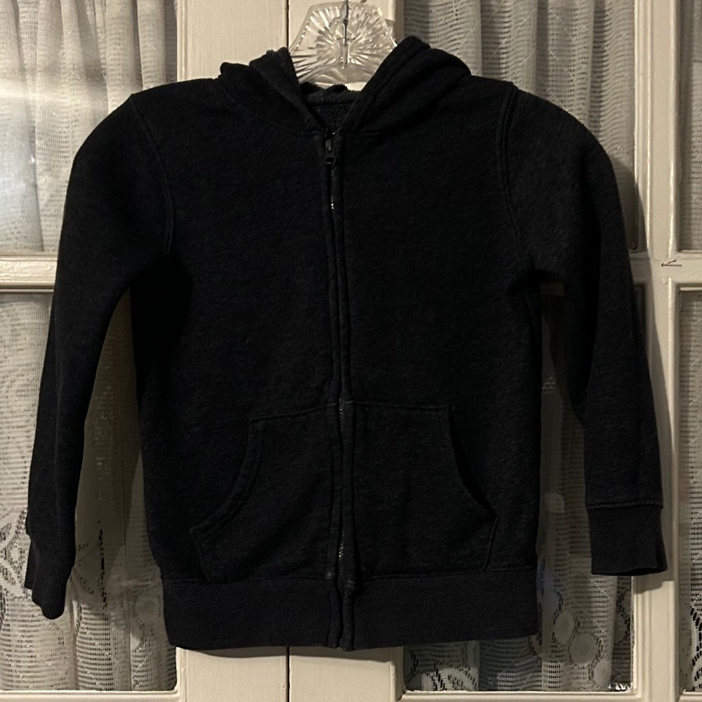 😉Bundle Days😉 Boys Jumping Beans Hooded Sweatshirt Zippered Gray